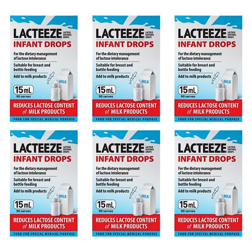 Lacteeze Infant Drops 15mL Pack of 6
