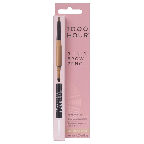 1000Hour 3-in-1 Brow Pencil Light Brown Blonde