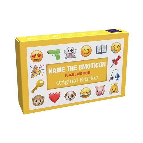 Name the Emoticon Flash Card Game Original Edition