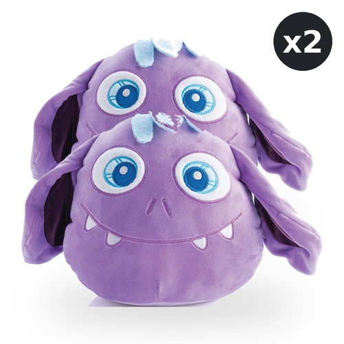 Smoosho's Pals Monsterlings Scout Plush Mallow Toy Animal Ultra Soft Pack of 2