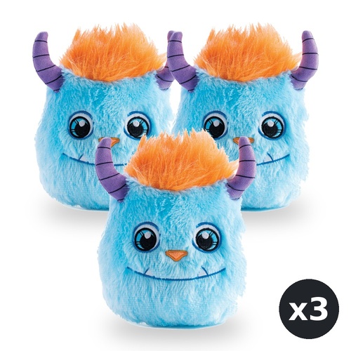 Smoosho's Pals Monsterlings Roary Plush Mallow Toy Animal Ultra Soft Pack of 3