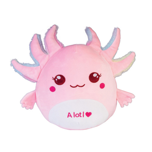 SmooshoÕs Pal Axolotl Plush Toy Soft Cuddle Buddy for Kids