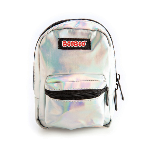 Iridescent Mini Backpack for Kids Shimmer Rainbow Bag by BooBoo