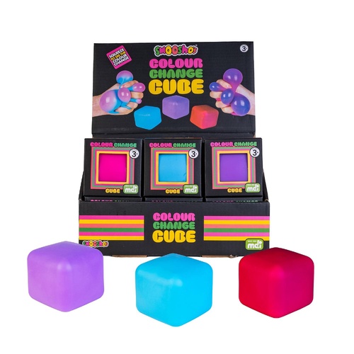 Smooshos Colour Change Cube Counter Display of 12