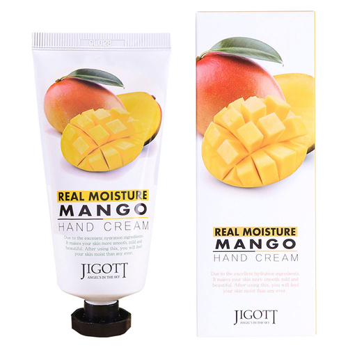Jigott Real Moisture Mango Hand Cream 100ml Nourishing Hydration