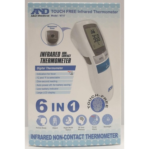 A&D Touch Free Infrared Thermometer