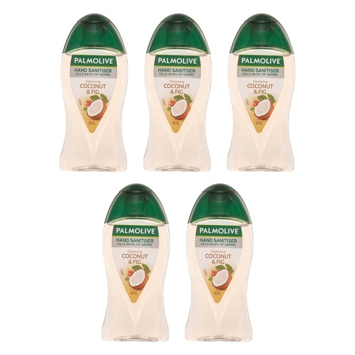 Palmolive Hand Sanitiser Fig & Coconut 48mL Pack of 5