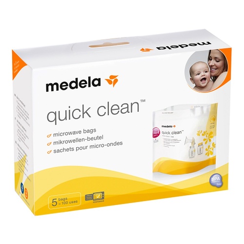 Medela Quick Clean Microwave Bags 5 Pack