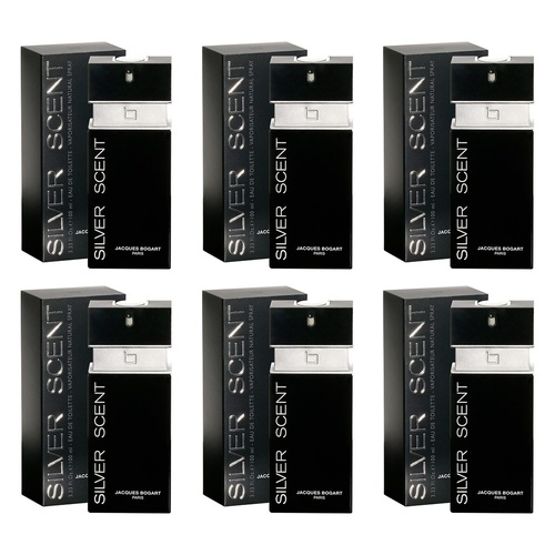 Jacques Bogart Silver Scent EDT 100mL Pack of 6