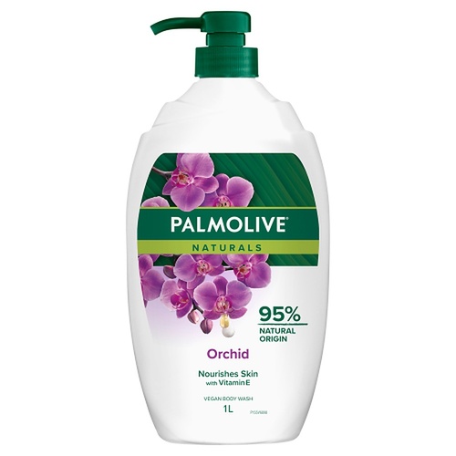 Palmolive Naturals Body Wash Milk & Orchid Shower Gel 1L x 3