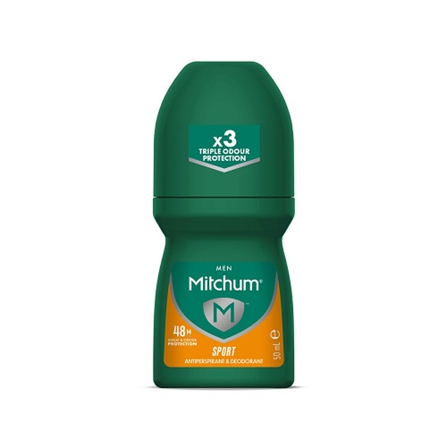 Mitchum Men Antiperspirant Roll-On Deodorant Sport 50mL