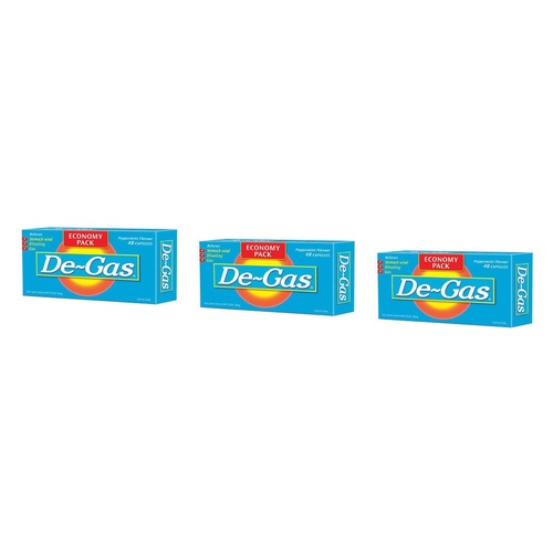 De-Gas 48 Capsules Pack of 3