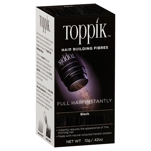 Toppik Hair Building Fibres Black 12g