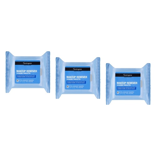 Neutrogena® Makeup Remover Cleansing Towelettes 25 Wipes Pack of 3