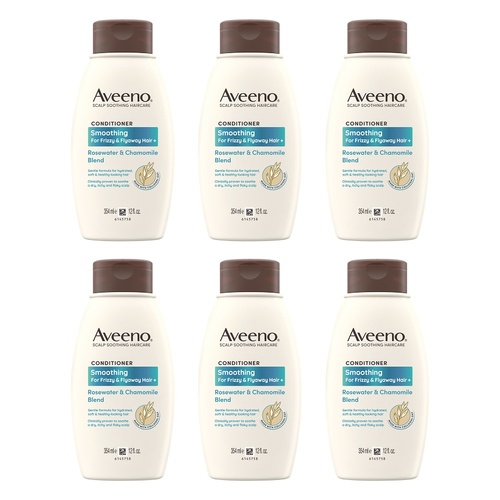 Aveeno Rose Water & Chamomile Conditioner for Dry Hair 354mL Pack of 6