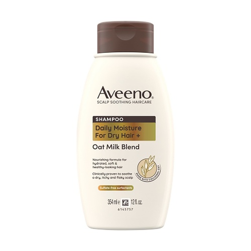Aveeno Oat Milk Blend Moisturising Shampoo for Dry & Damaged Hair 354mL