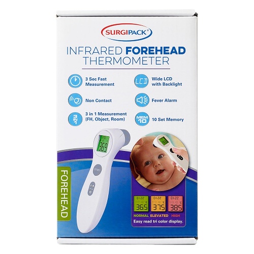 SurgiPack Infrared Forehead Thermometer