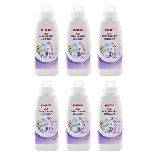 Pigeon Baby Laundry Detergent 500mL Pack of 6