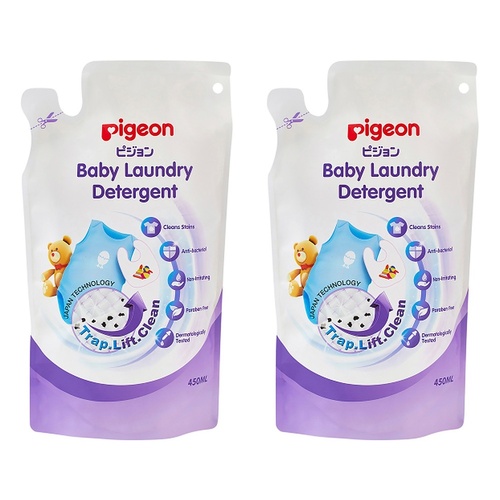 Pigeon Baby Laundry Detergent 450mL Pack of 2