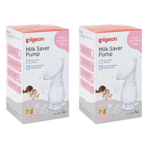Pigeon Milk Saver Breast Pump Pack of 2