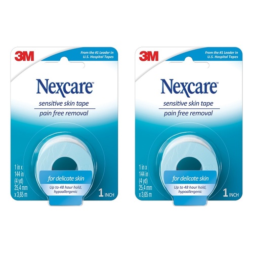 Nexcare Sensitive Skin Tape 3.6 Metres Pack of 2