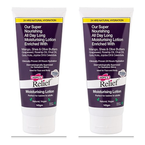 Hope's Relief Moisturising Lotion 145g Pack of 2