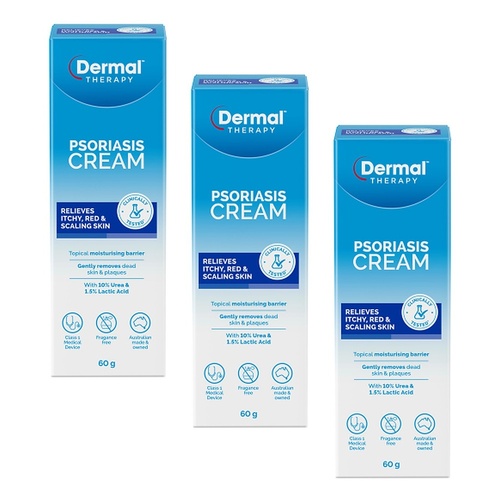 Dermal Therapy Psoriasis Cream 60g Pack of 3