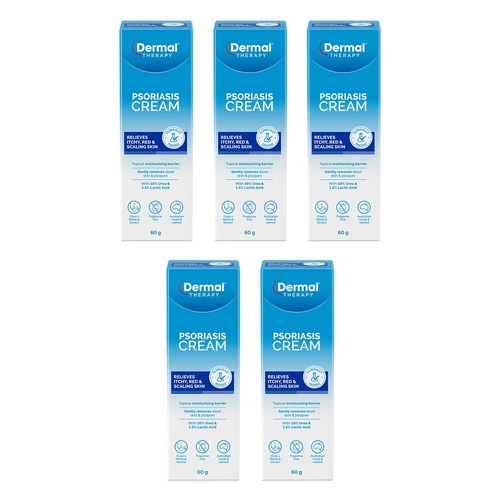 Dermal Therapy Psoriasis Cream 60g Pack of 5