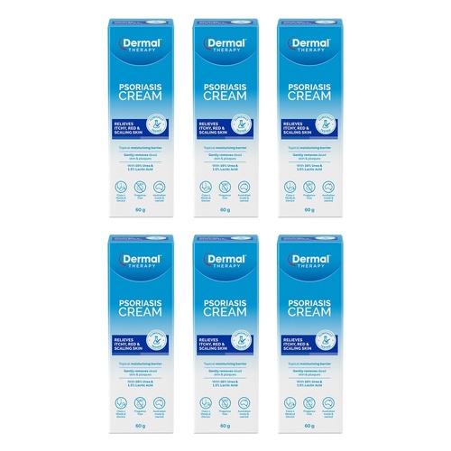Dermal Therapy Psoriasis Cream 60g Pack of 6