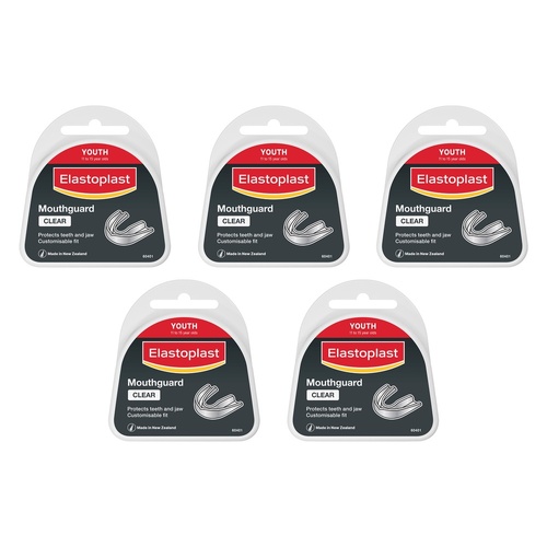 Elastoplast Mouthguard Youth Clear Pack of 5