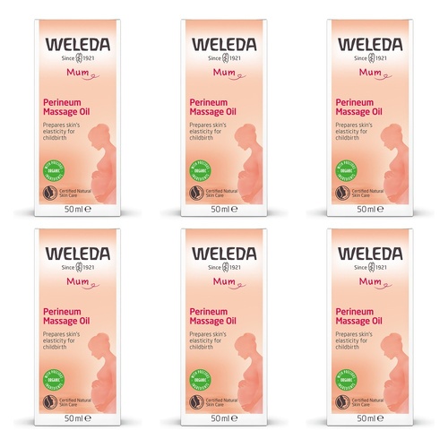 Weleda Perineum Massage Oil 50mL Pack of 6