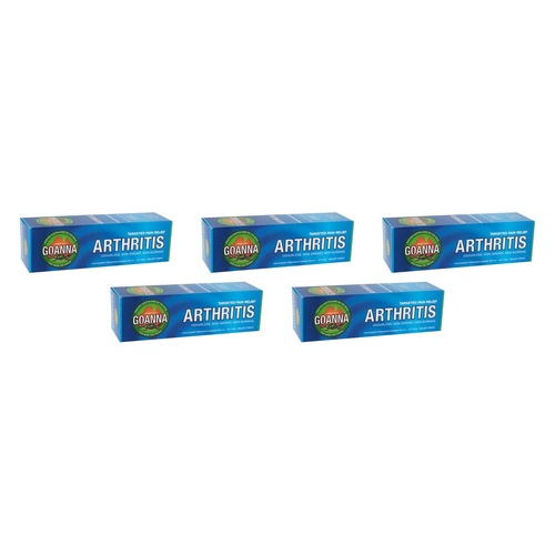 Goanna Arthritis Cream 100g Pack of 5