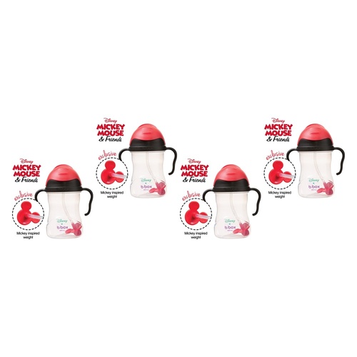 B.Box Disney Sippy Cup Mickey 240mL Pack of 4