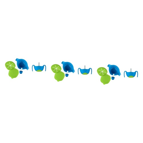 B.Box Bowl and Straw Ocean Breeze Pack of 3
