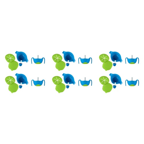 B.Box Bowl and Straw Ocean Breeze Pack of 6