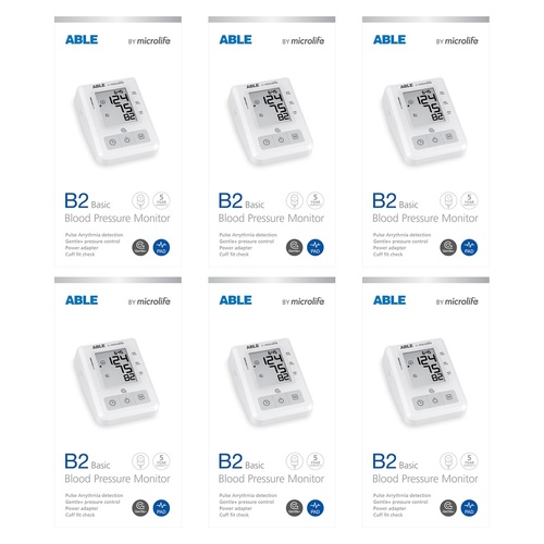 Able B2 Basic Blood Pressure Monitor Pack of 6