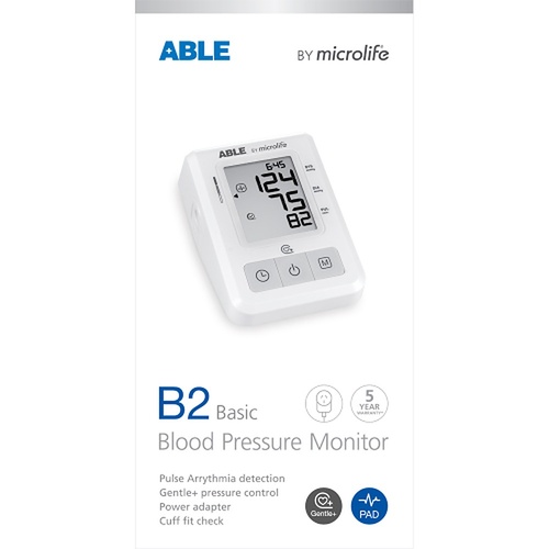 Able B2 Basic Blood Pressure Monitor