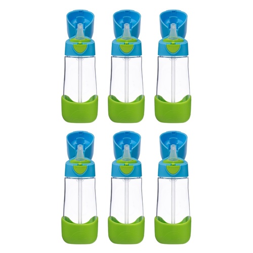 B.Box Tritan Drink Bottle Ocean Breeze 450mL Pack of 6