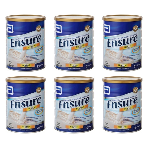 Ensure Neutral 850g Pack of 6