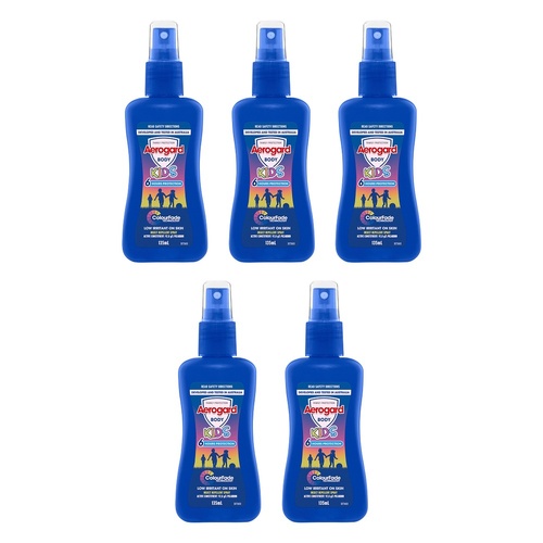 Aerogard Kids Insect Repellent Spray 135mL Pack of 5