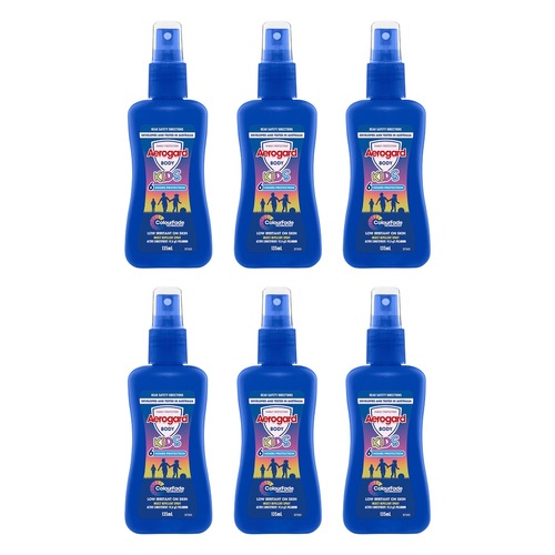 Aerogard Kids Insect Repellent Spray 135mL Pack of 6