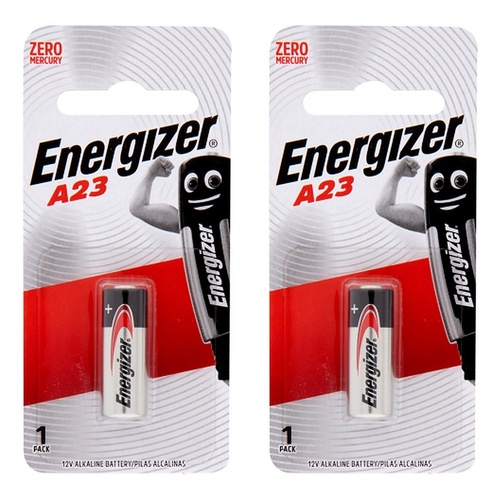 Energizer Alkaline A23 12V Battery Pack of 2