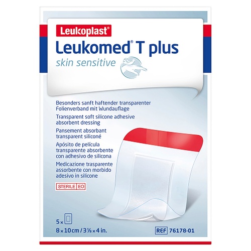 Leukomed T Plus Sensitive Skin Island Dressing 8cm x 10cm