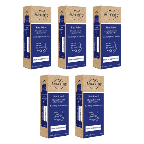 Para'Kito Bite Relief Roll On Pack of 5