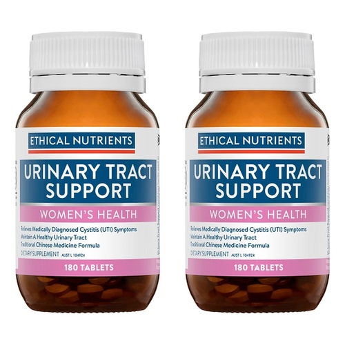 Ethical Nutrients Urinary Tract Support Women's Health 180 Tablets Pack of 2