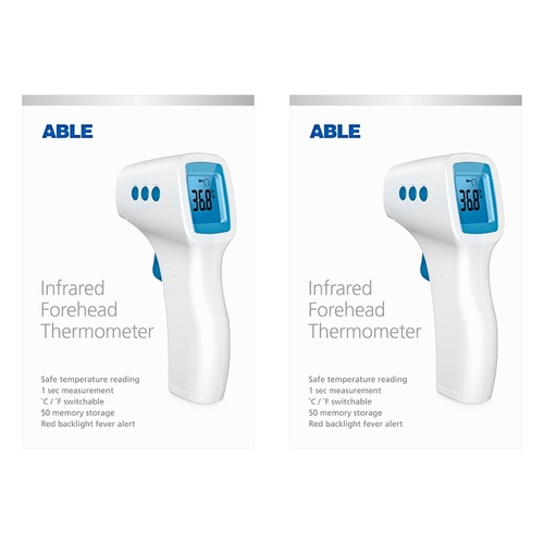 Able Infrared Thermometer Pack of 2