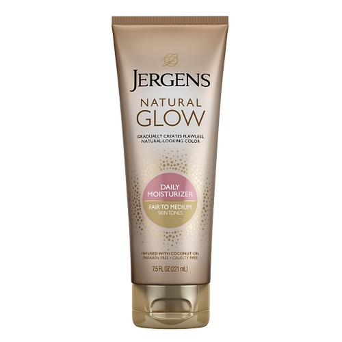 Jergens Natural Glow Daily Moisturiser Fair to Medium 221mL x 5