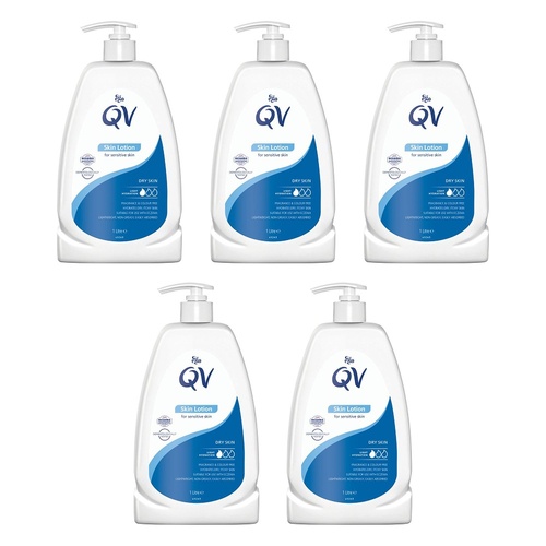 Ego Lightweight Everyday Moisturising Skin Lotion 1L Pack of 5