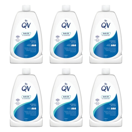Ego QV Bath Oil 1L Pack of 6
