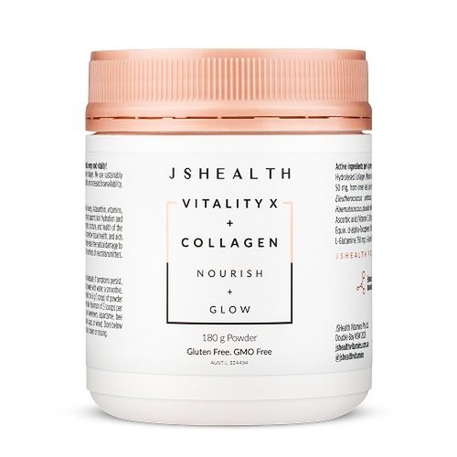 JSHealth Vitality X + Collagen Nourish + Glow 180g